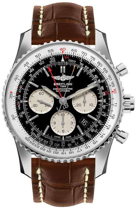 breitling con ratrappante in oro prezzo|Mens Breitling Navitimer Rattrapante Black Watch AB031021.